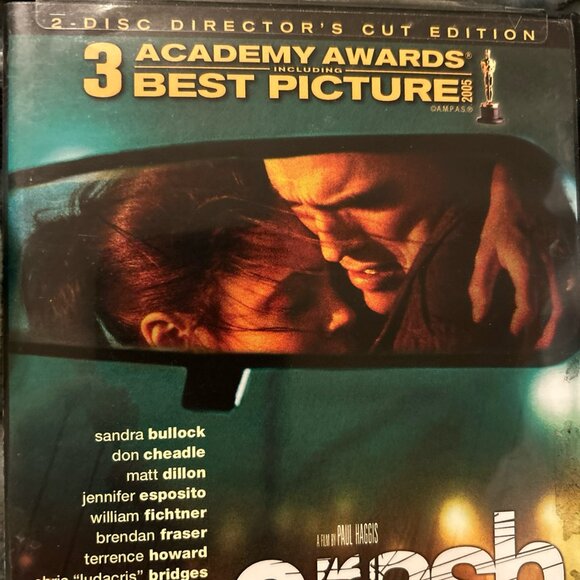 Crash Sandra Bullock Don Cheadle Matt Dillon (DVD) 2004 W/ Bonus Features - Picture 3 of 8